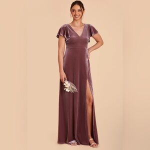 Birdy Grey Dessert Rose Hanna Dress in Velvet